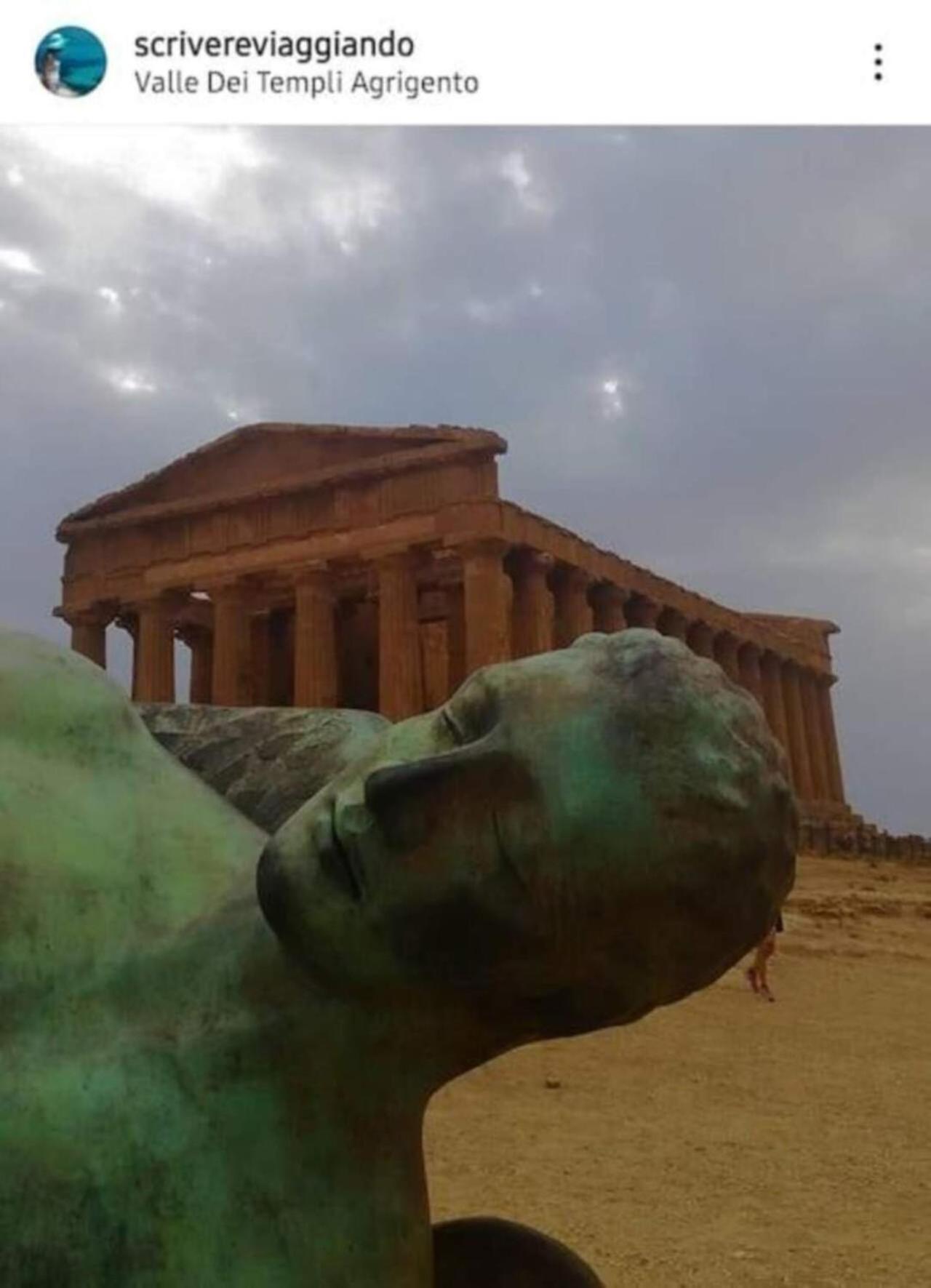 Casuzza Al Duomo Con Vista Valle Dei Templi! Agrigento Bagian luar foto
